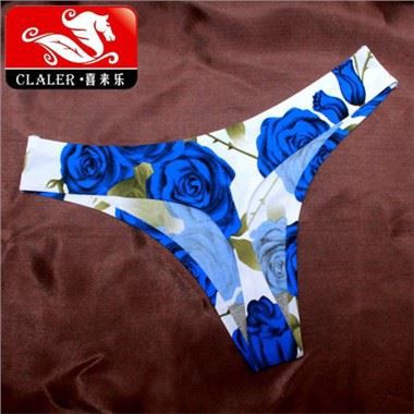 Monaróir fo-éadaí mban breathable thong waist íseal