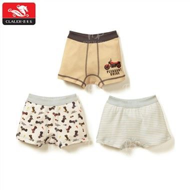 Fo-éadaí Cotton Kids Cartoon Thong Fo-éadaí Buachaillí