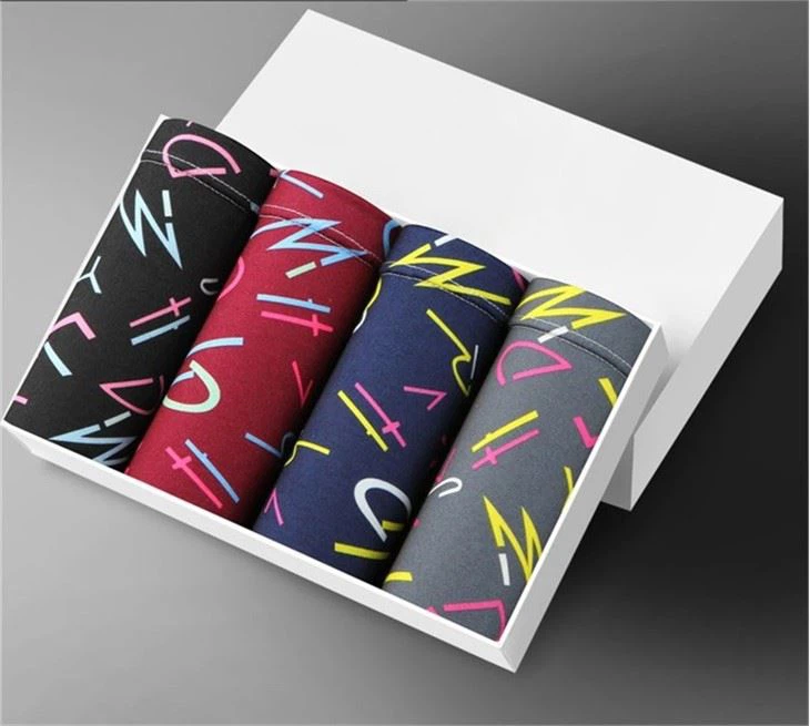 New Desgn Underwear Print Men's Boxer Brief